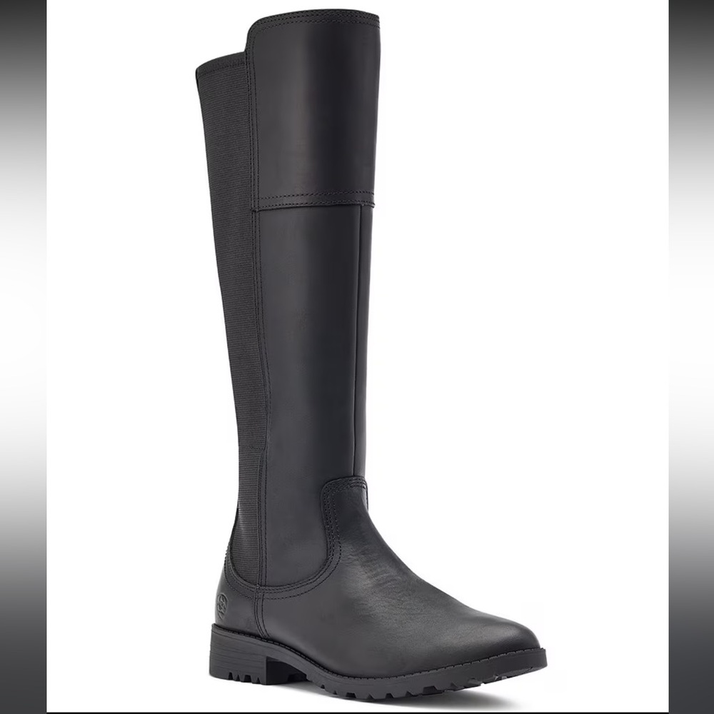 NIB Ariat Sutton II Waterproof Leather Tall Black Boots Women’s size 11.